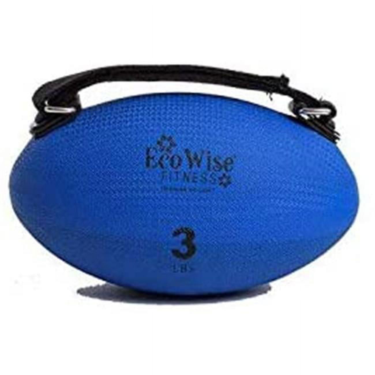 85703 3 lbs Eco Wise Slim Olive Weight Ball, Blue Dahlia - 6.25 dia.