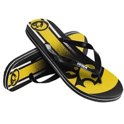 Iowa Hawkeyes Unisex Gradient Big Logo Flip Flop – 2016