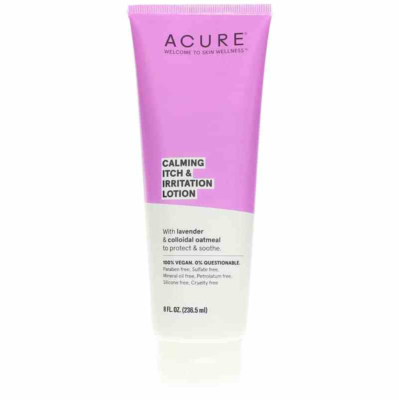 Acure Calming Itch & Irritation Lotion with Lavender 8 Oz
