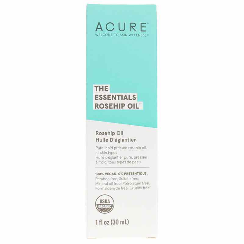 Acure Rosehip Oil Certified Organic 1 Oz