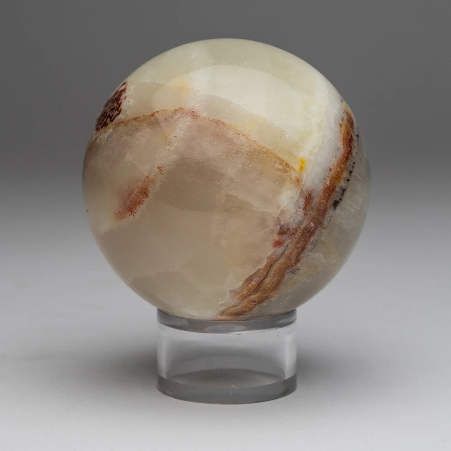 Astro Gallery Natural Onyx Sphere from Mexico (1.5 lbs)
