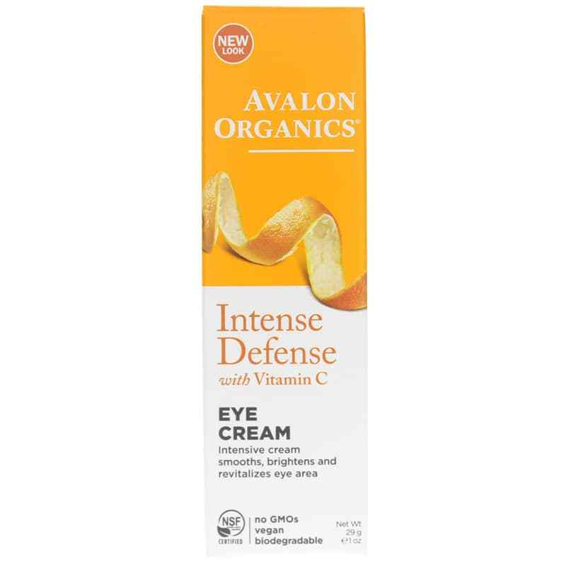 Avalon Organics Intense Defense with Vitamin C Eye Cream 1 Oz