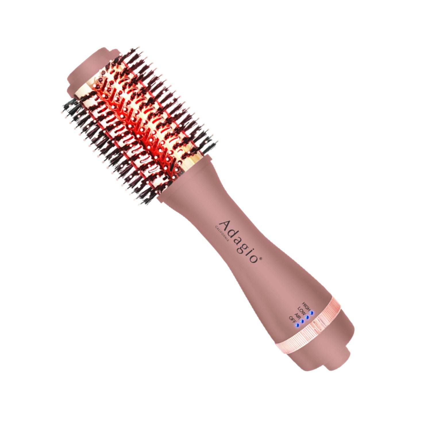Bibas Adagio Infrared 2" Professional Blowout Brush in Rose Gold
