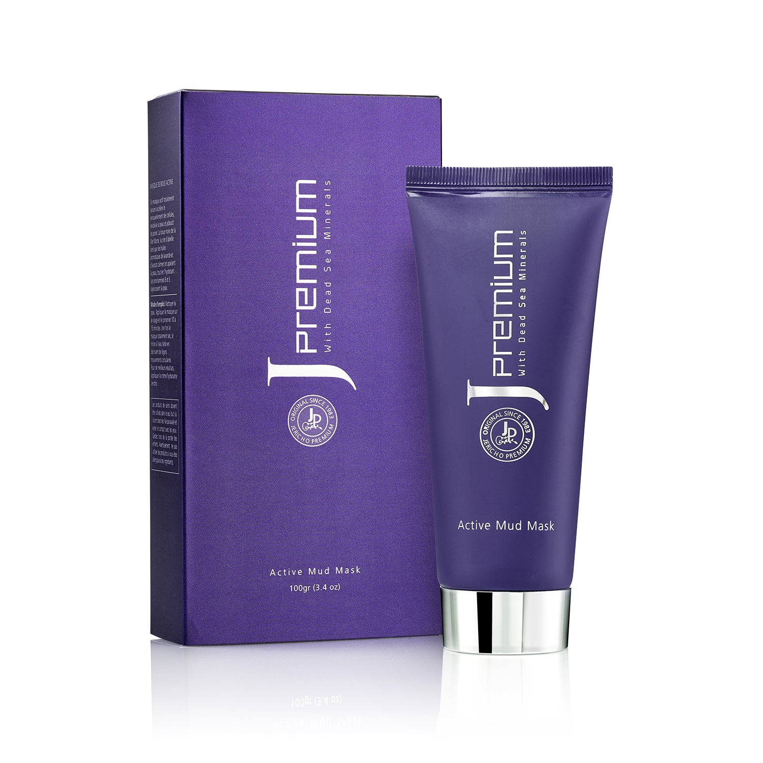 Bibas Jericho Premium Active Mud Mask w/ Dead Sea Minerals