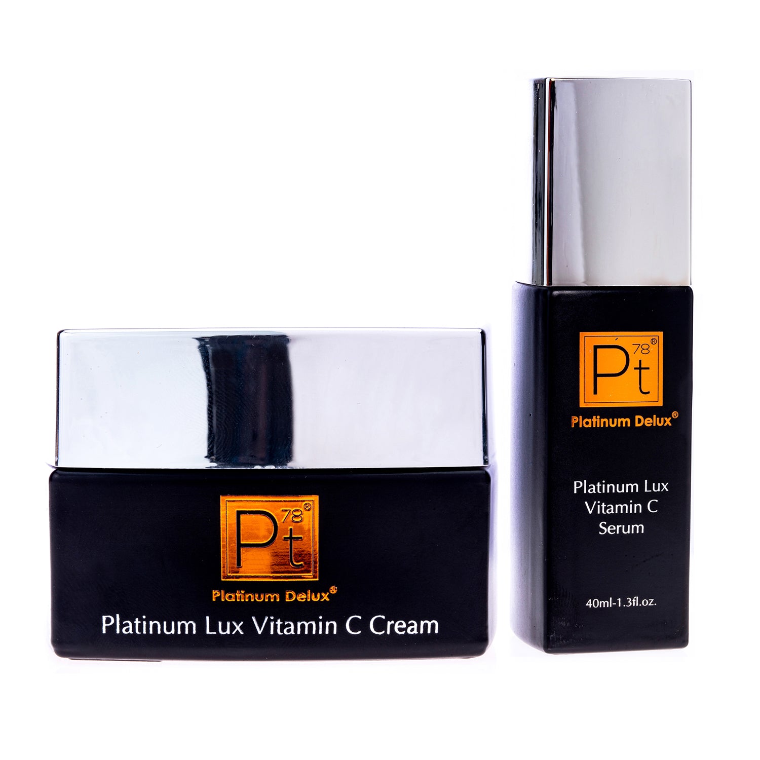 Bibas Platinum Delux - Platinum Lux Vitamin C Set - 2 pcs
