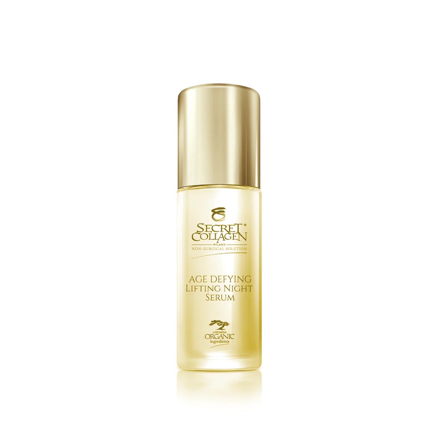 Bibas Secret Collagen Age Defying Lifting Night Serum Treatment