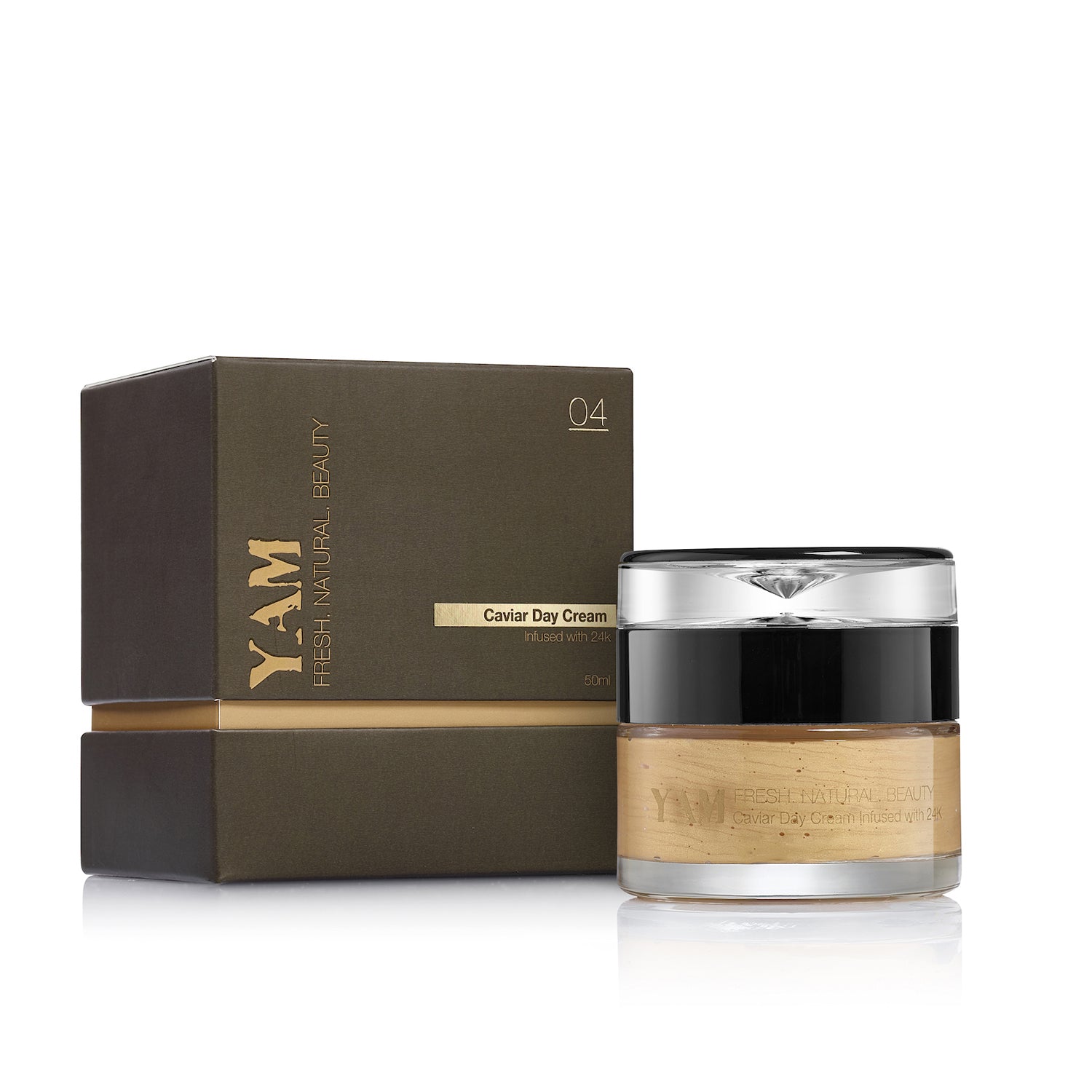 Bibas YAM Caviar Day Cream Infused w/ 24k