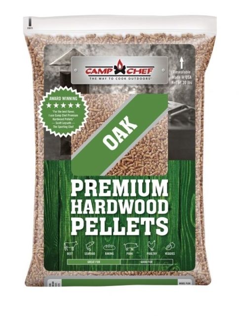 Camp Chef Mild Oak Premium - Hardwood Pellets