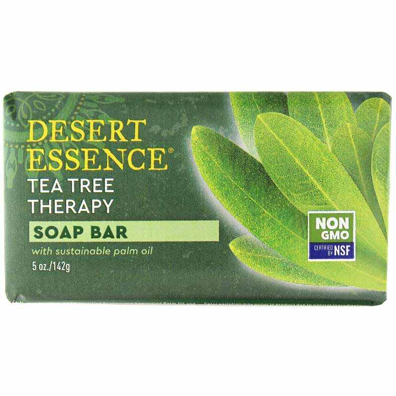 Desert Essence Cleansing Bar Tea Tree Therapy 5 Oz