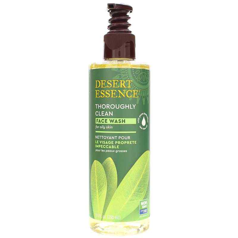 Desert Essence Thoroughly Clean Face Wash 8.5 Oz