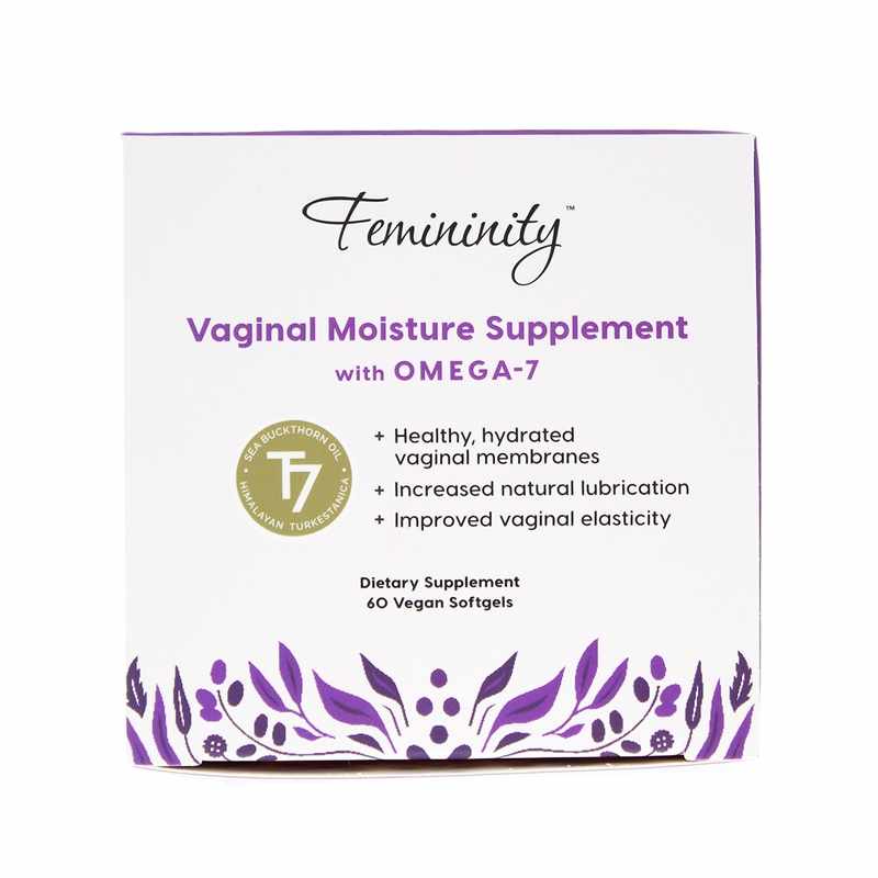 Femininity Vaginal Moisture Supplement 60 Veg Softgels