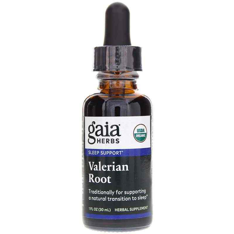 Gaia Herbs Valerian Root Certified Organic 1 Oz