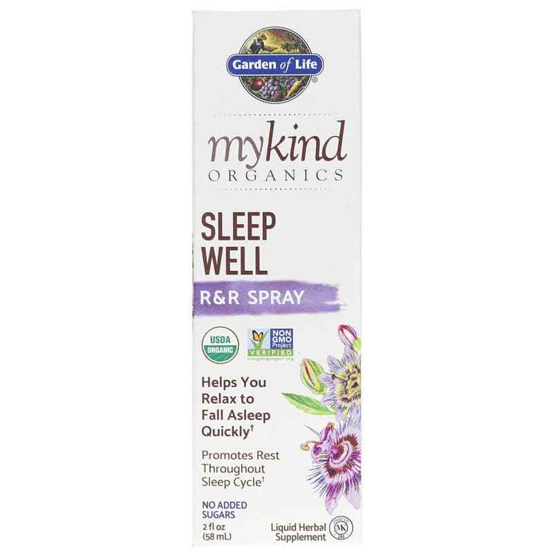 Garden of Life mykind Organics Sleep Well R & R Spray 2 Oz