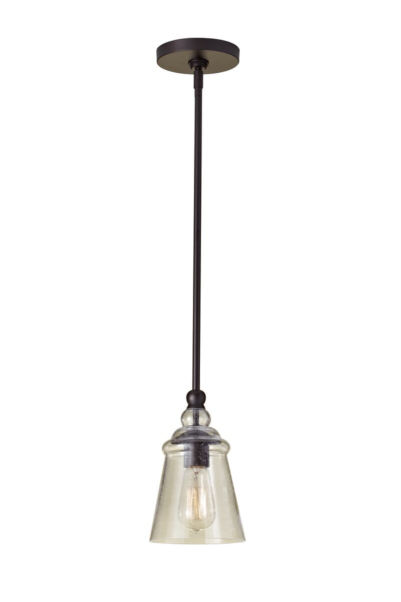 Generation Lighting Urban Renewal Pendant in Oil Rubbed Bronze Finish