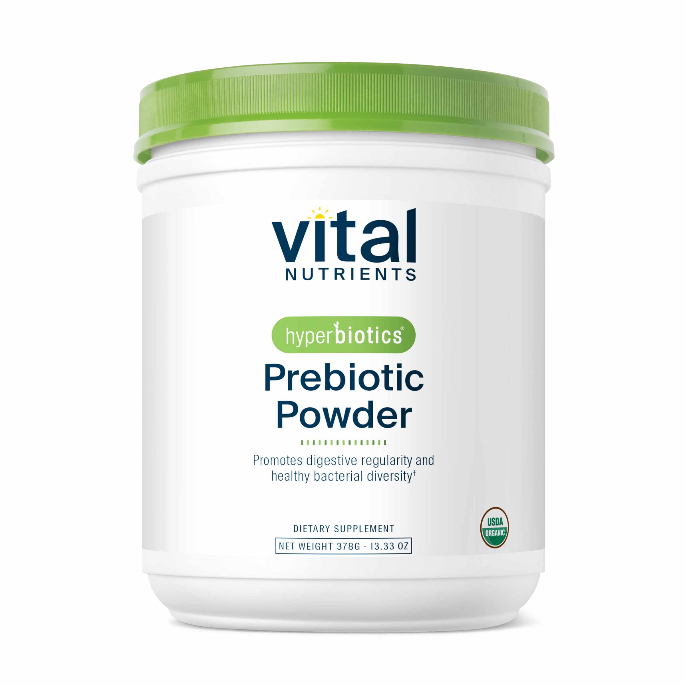 Hyperbiotics Prebiotic Powder Organic Blend 13.23 Oz