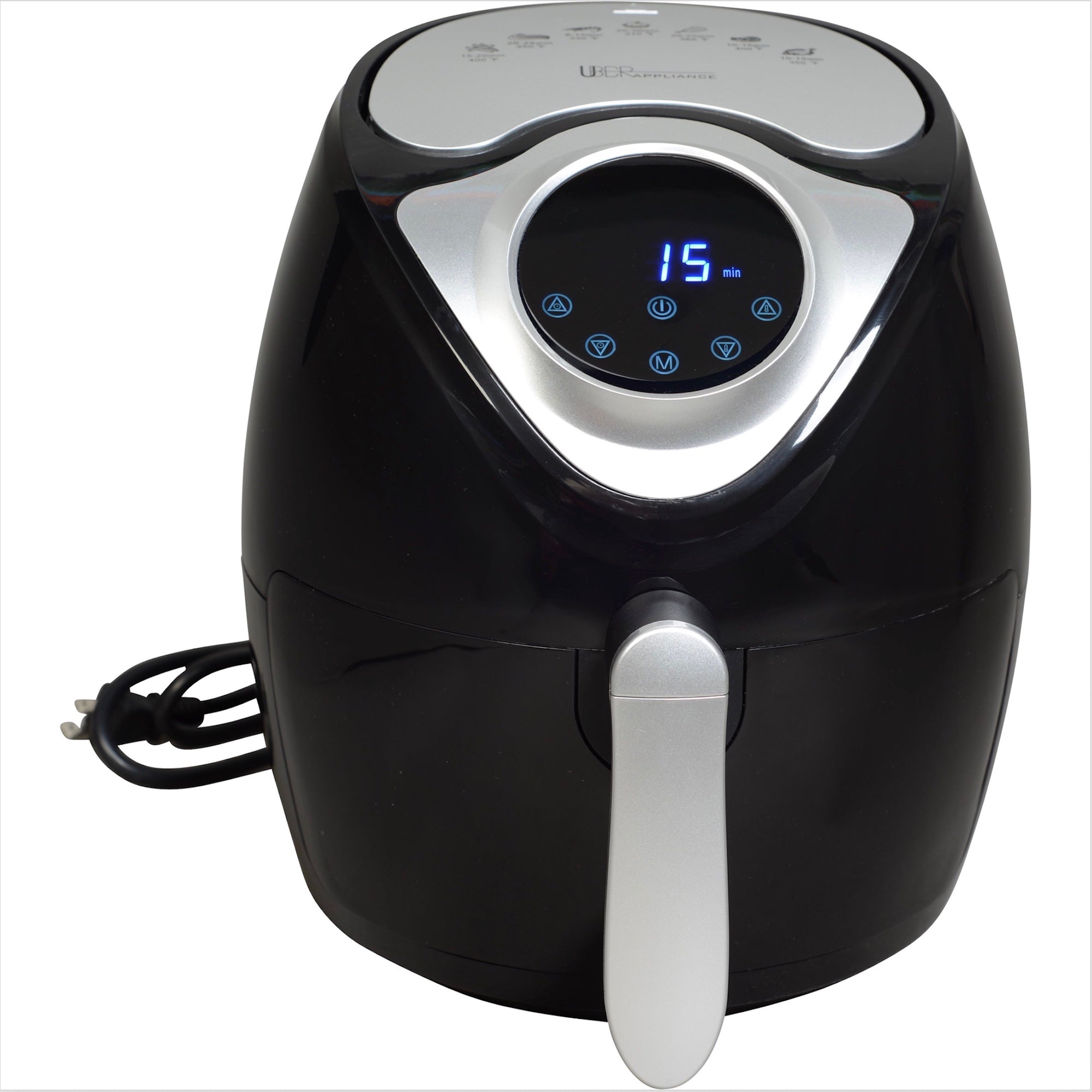 KNG International LLC Uber Appliance Air Fryer - 4 Quart in Black/4Qt