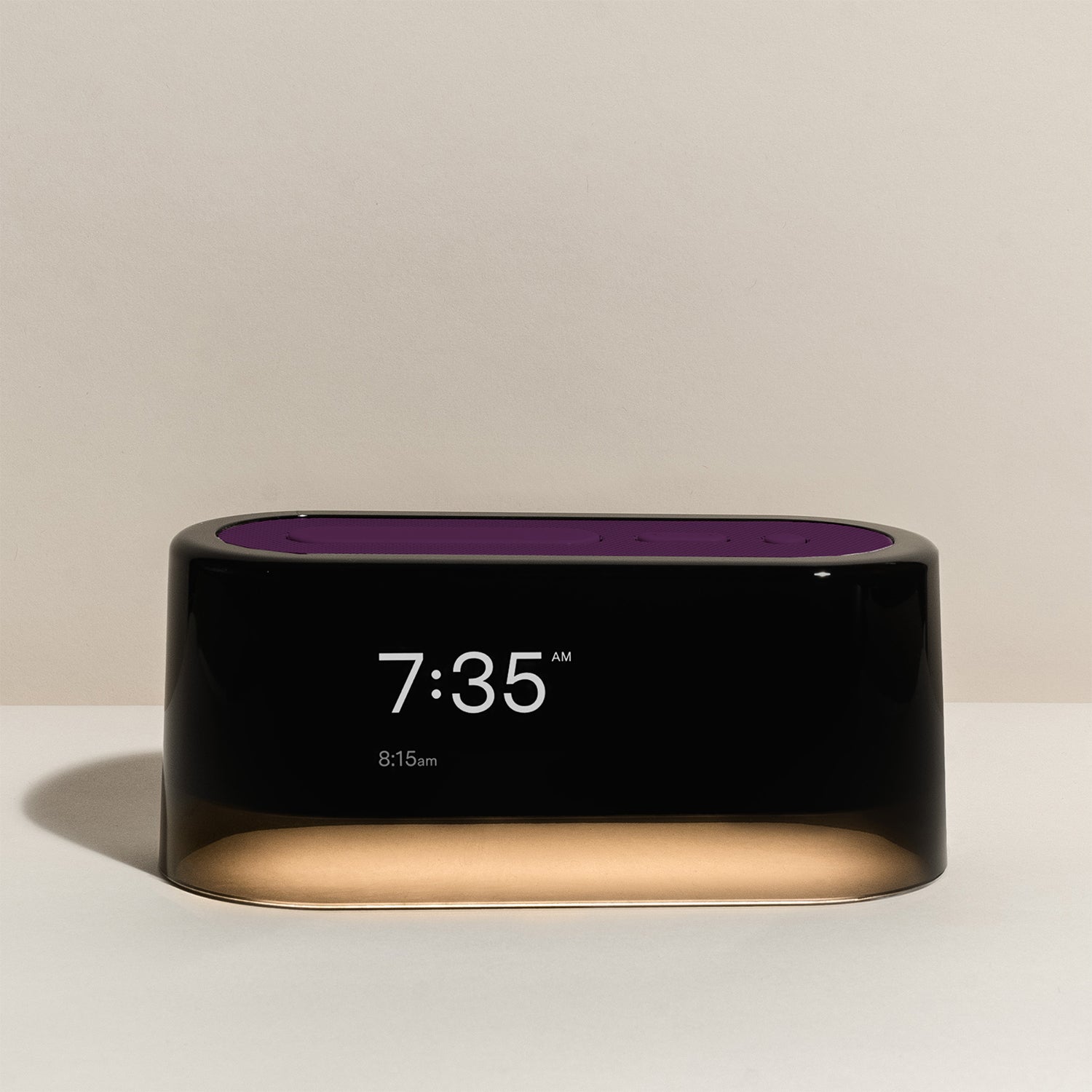 Loftie Smart Digital Alarm Clock w/ Sleep Sounds and Bluetooth Speaker in Plum