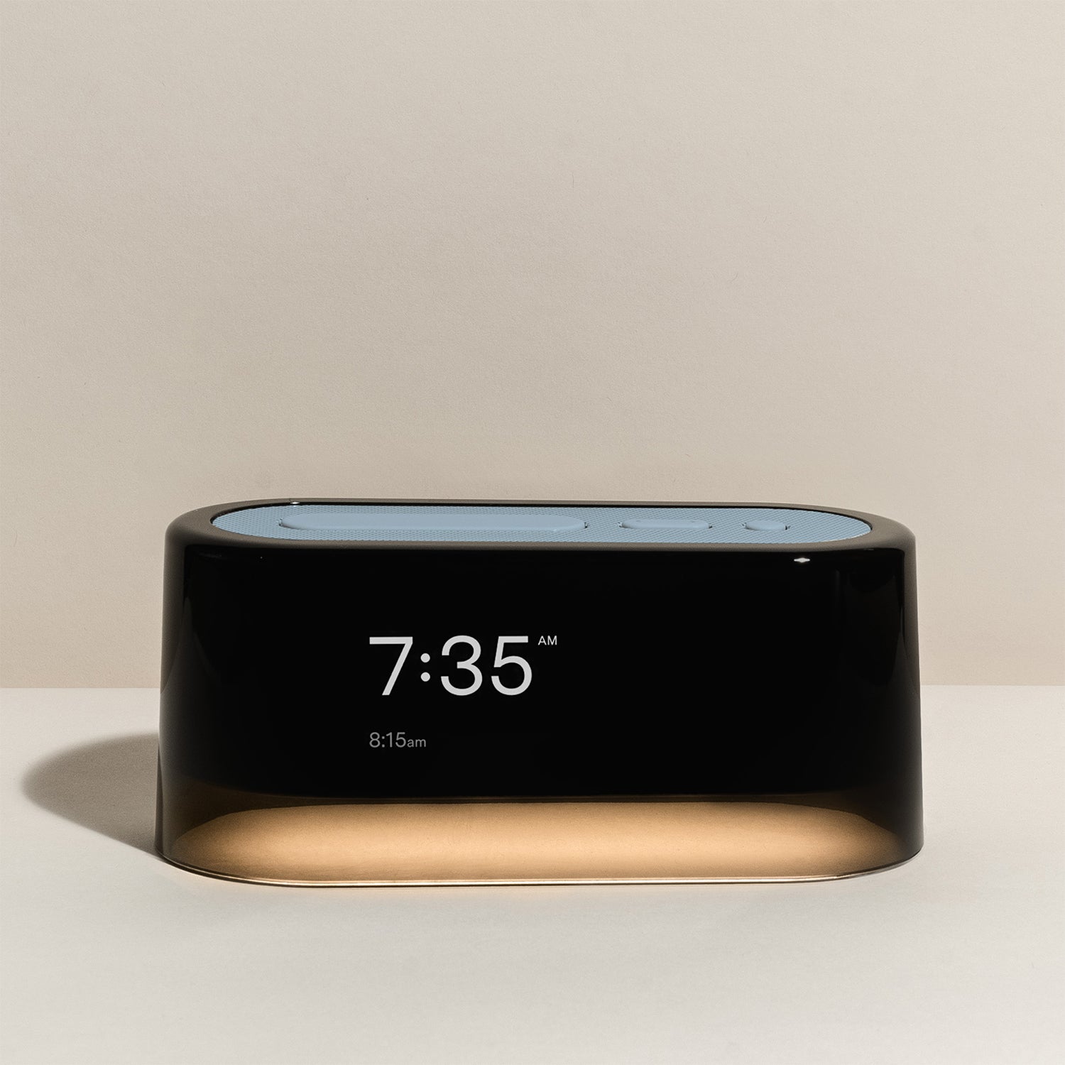 Loftie Smart Digital Alarm Clock w/ Sleep Sounds and Bluetooth Speaker in Powder