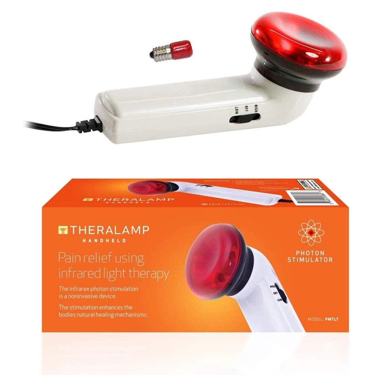 M PAIN MANAGEMENT TECHNOLOGIES Red Light Therapy Infrared Heating Wand by Theralamp