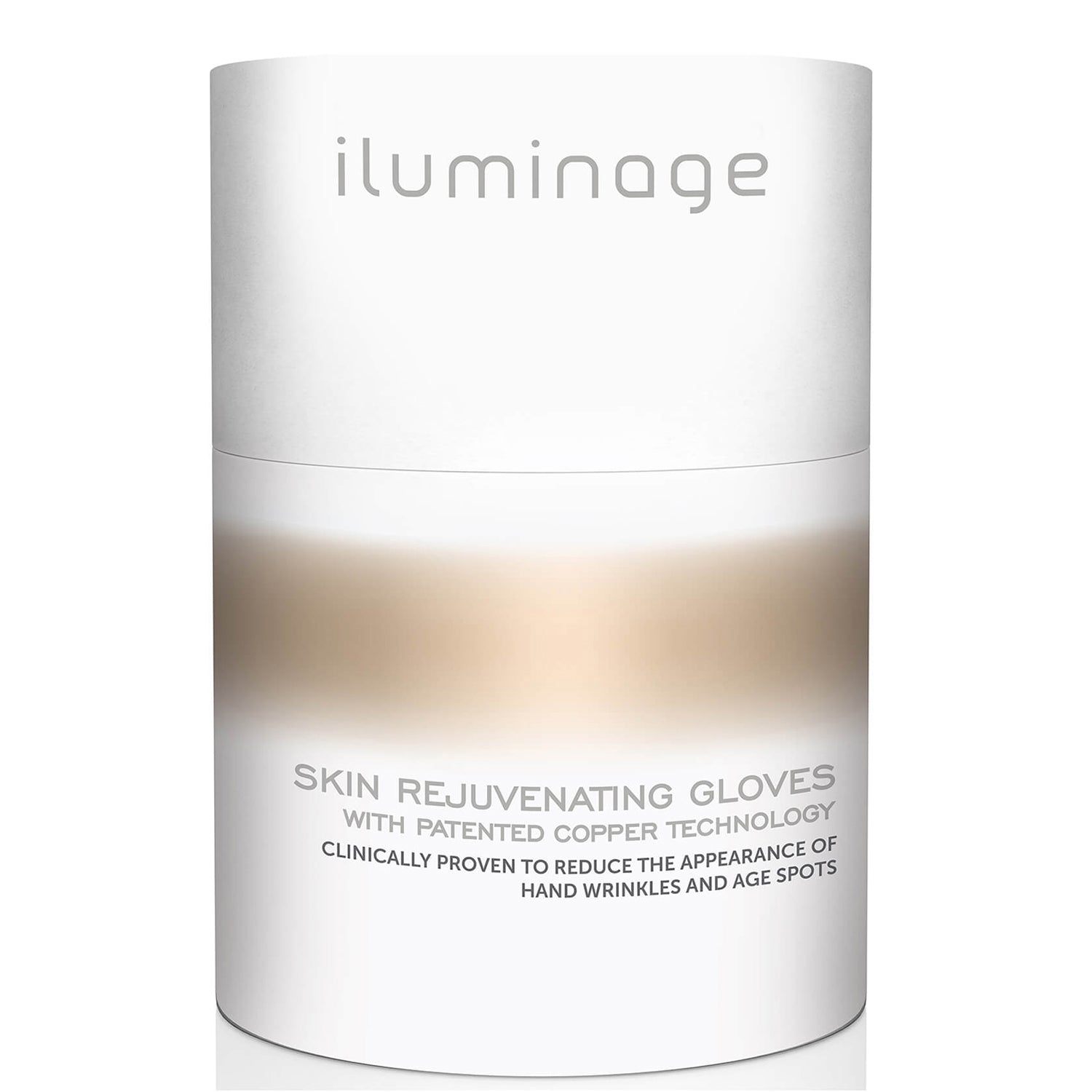 MMP Solutions iluminage Skin Rejuvenating Gloves w/ Anti-Aging Copper Technology in Beige, Size XS/S