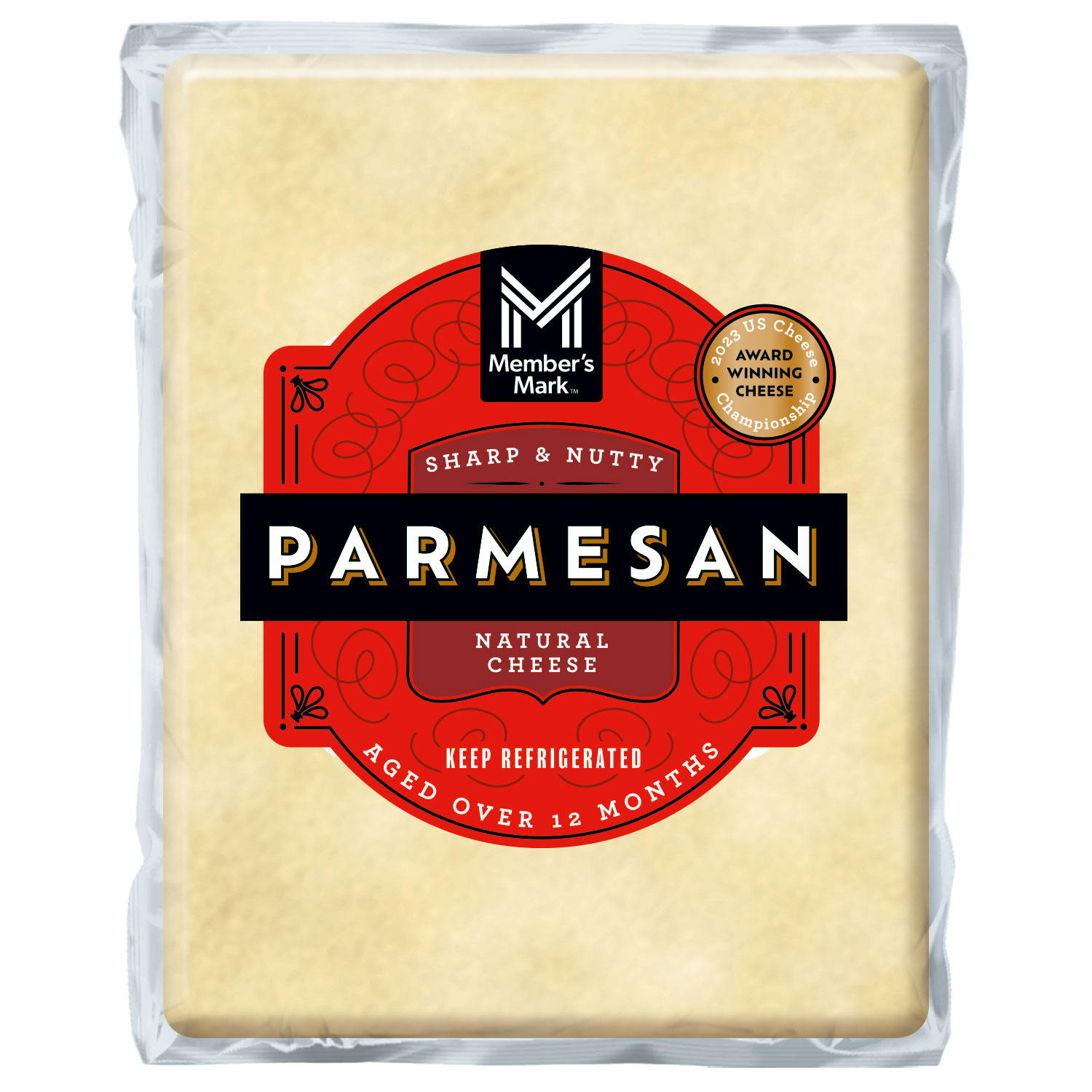 Member's Mark Parmesan Cheese, Wedge (Priced Per Pound)