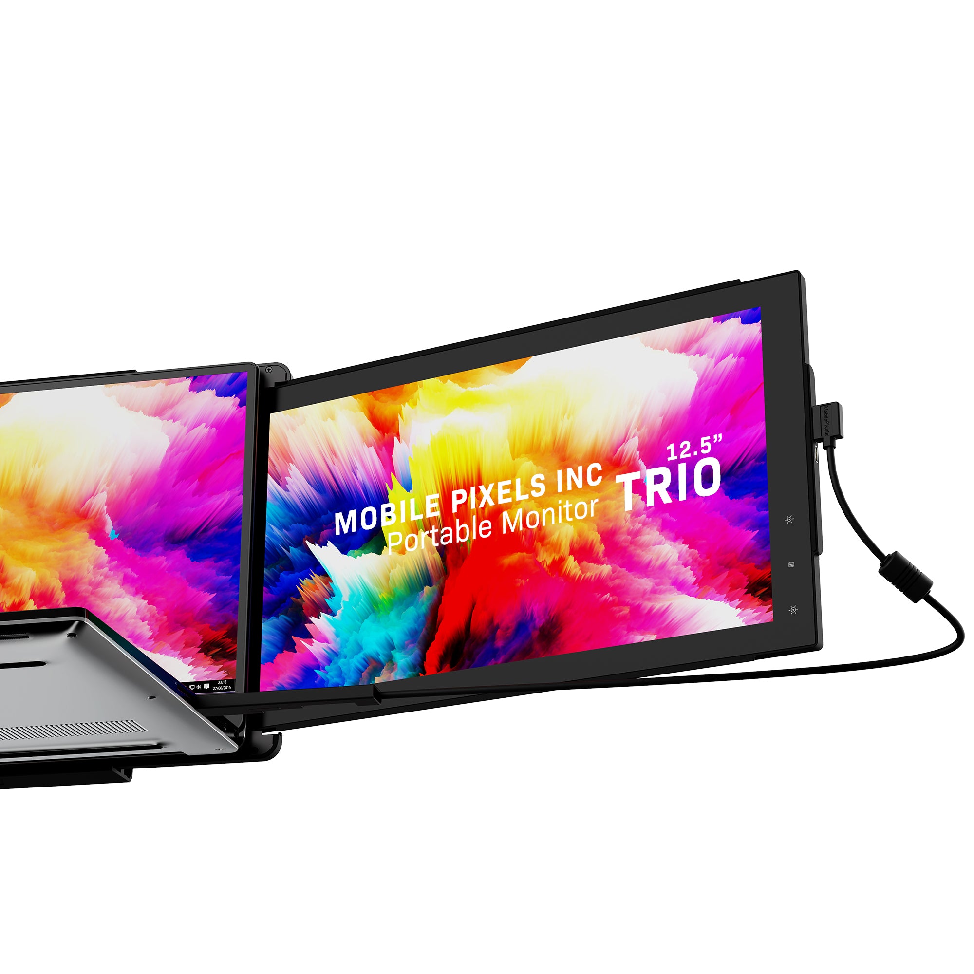 Mobile Pixels TRIO 12.5"Portable Laptop Monitor in Gunmetal Grey