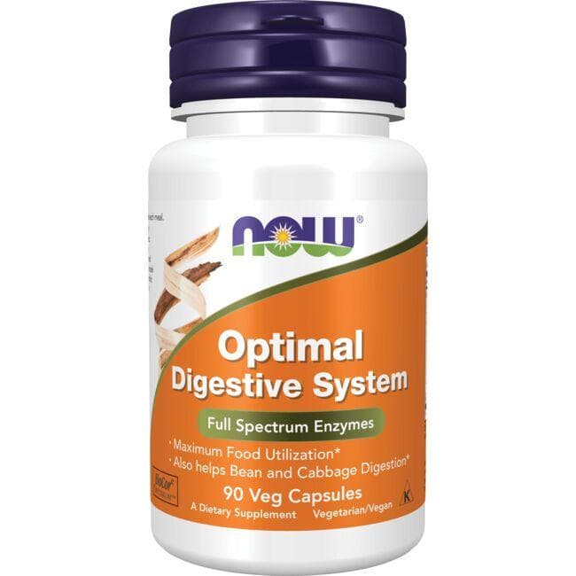 NOW Foods Optimal Digestive System Supplement Vitamin | 90 Veg Caps