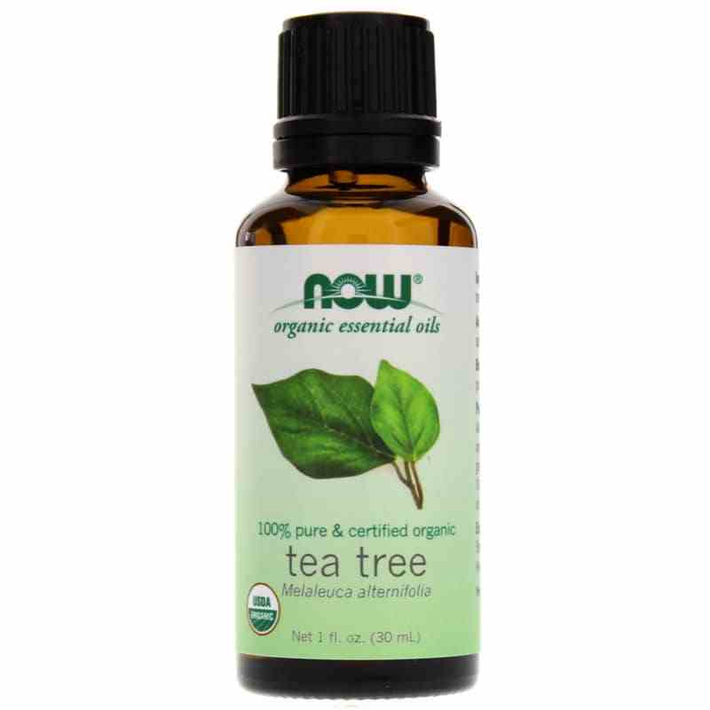 NOW Foods Tea Tree Organic Essential Oil 1 Oz
