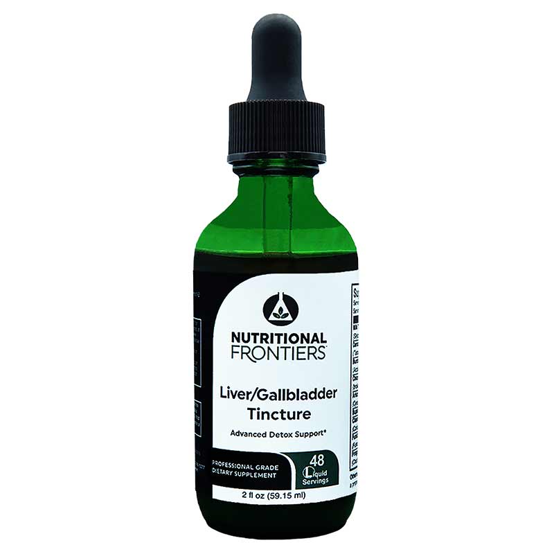 Nutritional Frontiers Liver/Gallbladder Organic Herbal Tincture 2 Oz