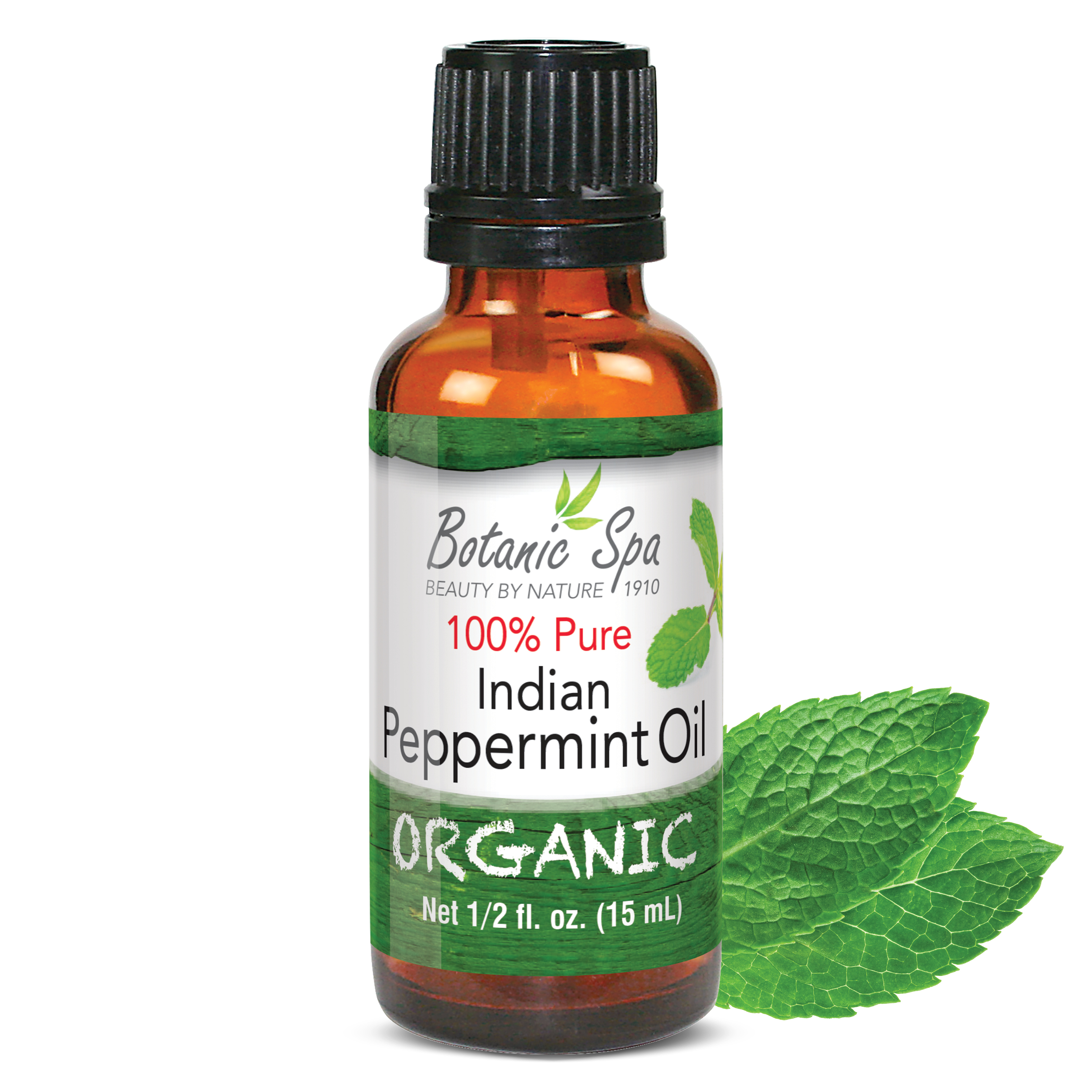 Organic Peppermint Oil - 1.2 Oz