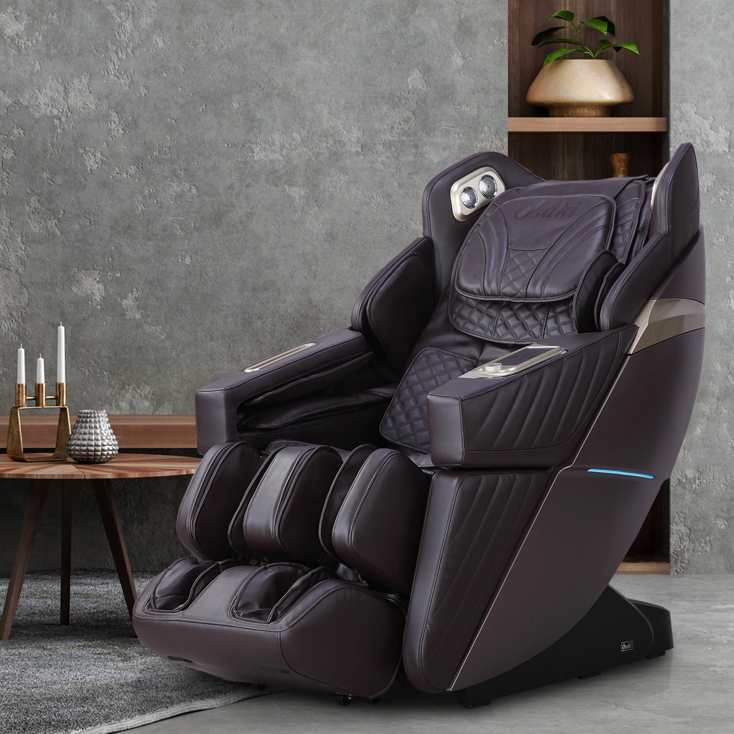 Osaki OS-3D Hamilton LE Massage Chair in Brown