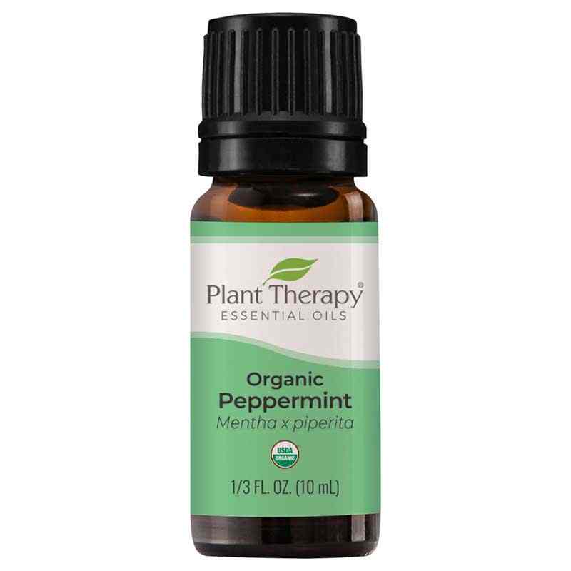 Plant Therapy Organic Peppermint Essential Oil.33 Oz