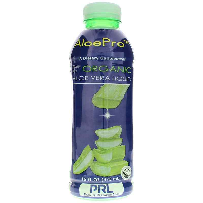 Premier Research Labs AloePro Organic Aloe Vera Liquid 16 Oz