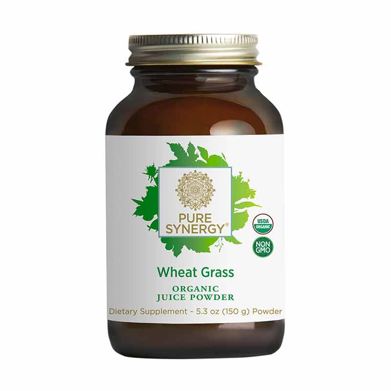 Pure Synergy Wheat Grass Organic Juice Powder 5.3 Oz