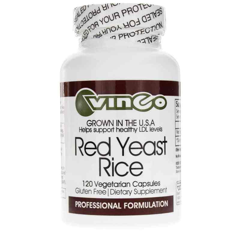 Vinco Red Yeast Rice 120 Veg Capsules