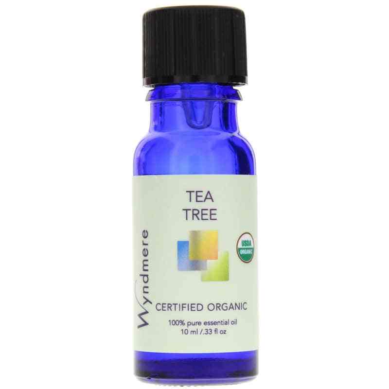 Wyndmere Essential Oils Tea Tree Certified Organic Essential Oil.33 Oz