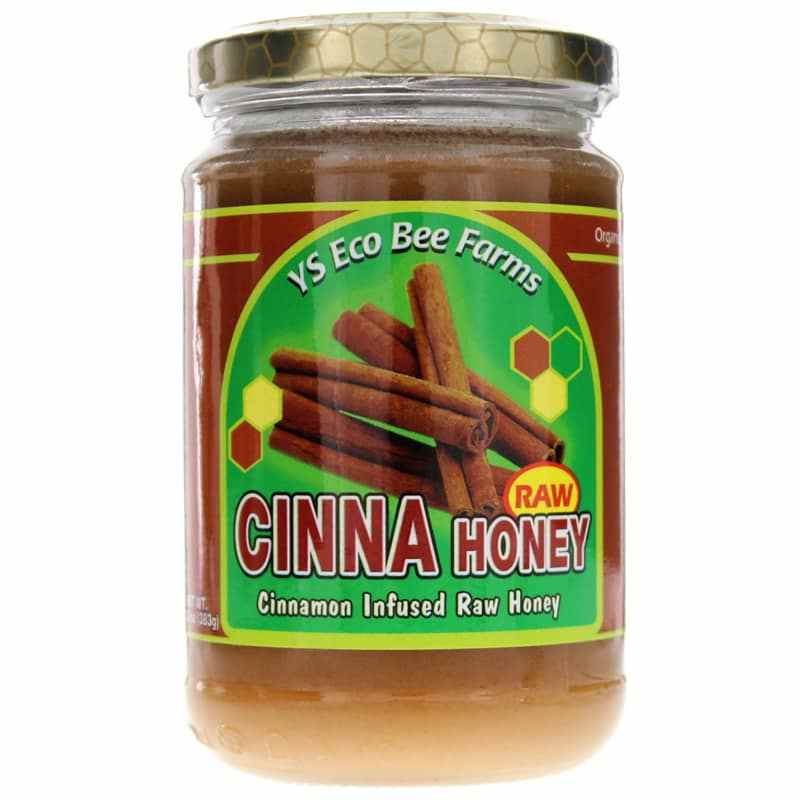 YS Organic Bee Farms Raw Cinna Honey 13.5 Oz