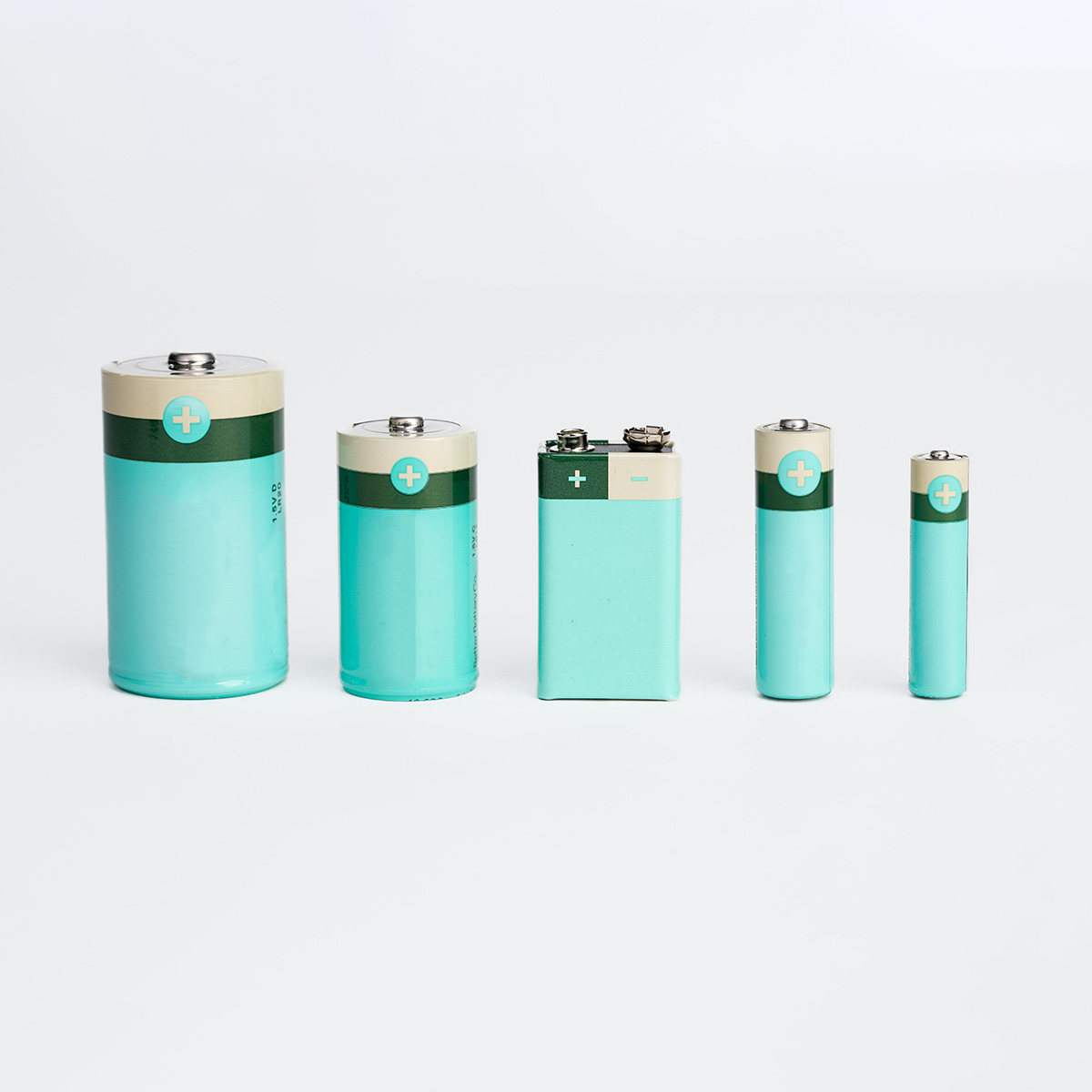 Zero Waste Recyclable Batteries - AA 40 Pack