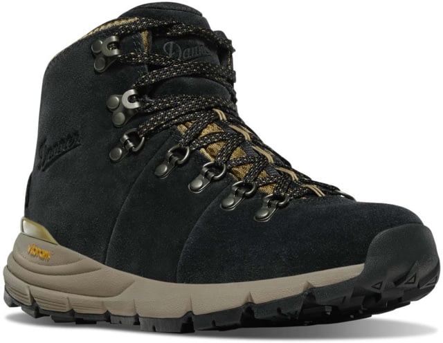 Danner Mountain 600 4.5 in Hiking Boots - Womens Medium Black/Khaki 8