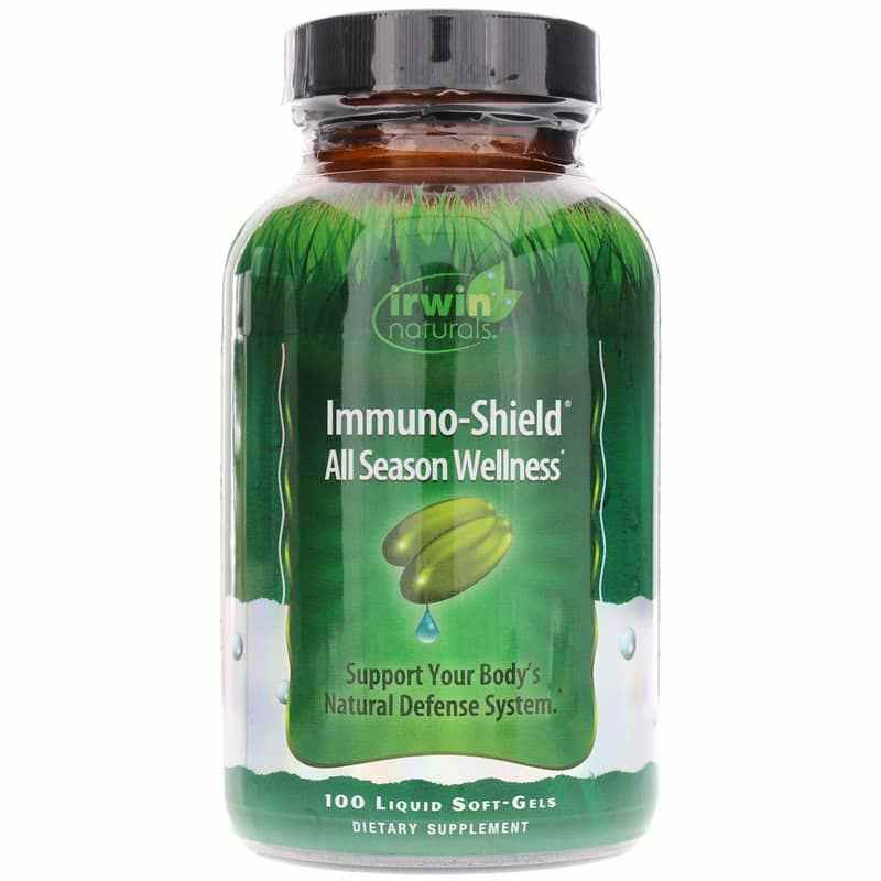 Irwin Naturals Immuno-Shield All Season Wellness 100 Liquid Softgels