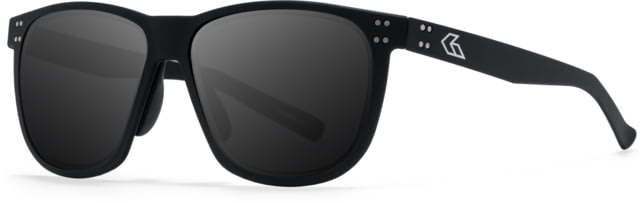 Gatorz Wraith Sunglasses Black Engraved Logo Smoke