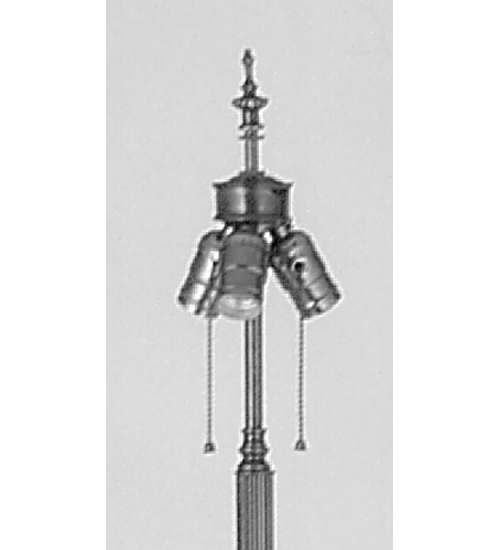 10117 61 Inch 3lt Pullchn Skt/Onyx Flr Base
