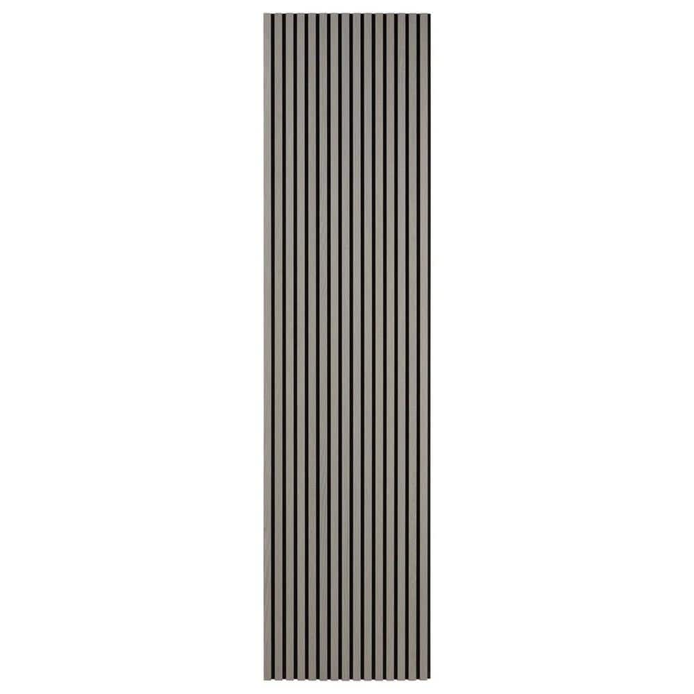 12.6 in. x 106 in. x 0.8 in. Acoustic Vinyl Wall Cladding Siding Board (Set of 2-Piece)