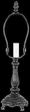 15072 7 Inch Footed Knurled Base