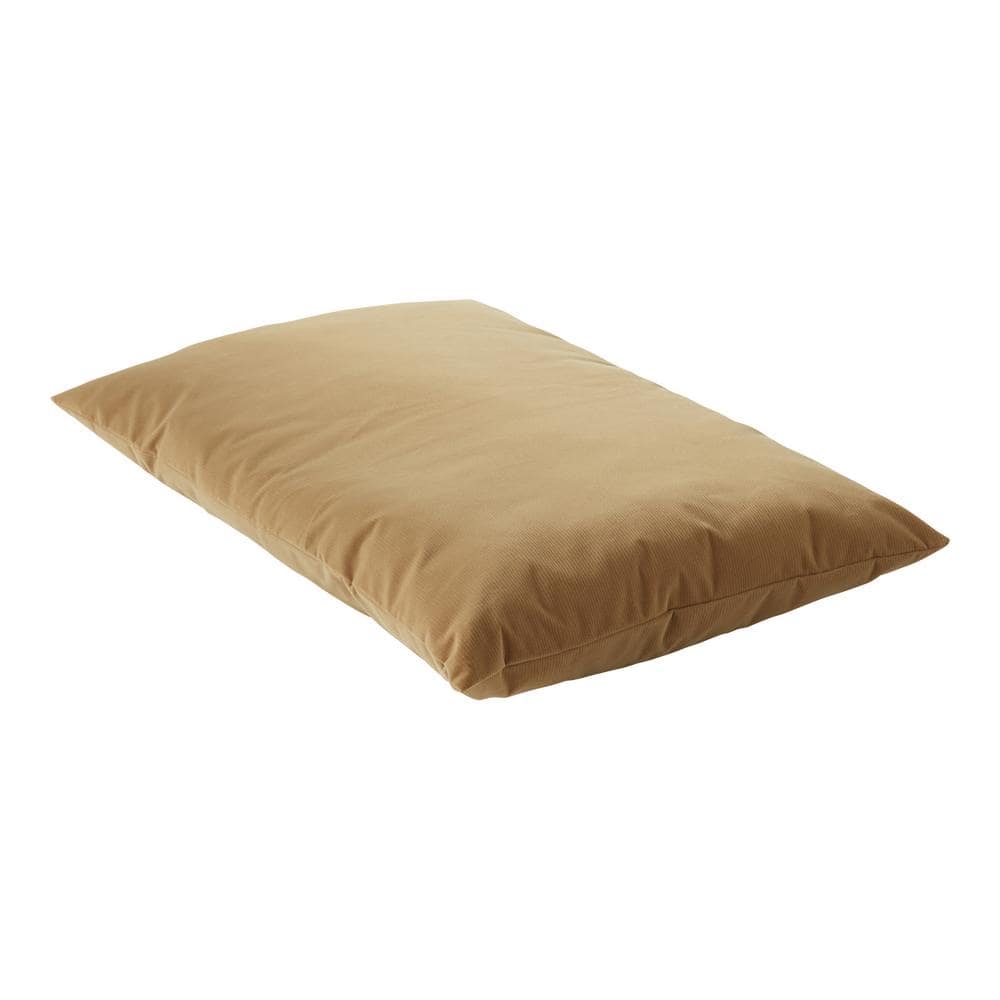 Charlie Large Camel Corduroy Reversible Throw Dog Bed