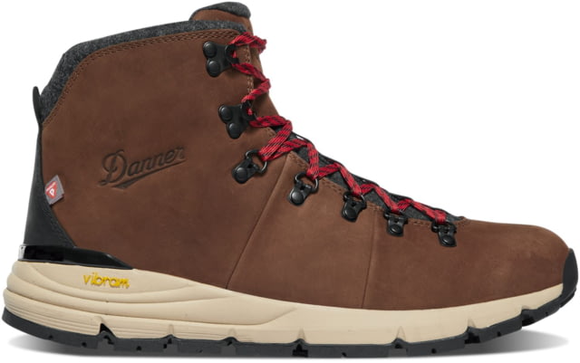 Danner Mountain 600 Hiking Shoes - Mens Regular Pinecone/Brick Red 11.5