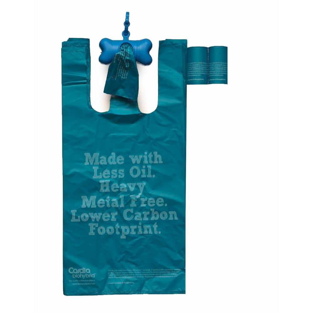 Eco-Friendly Pet Waste Bags from Renewable Thermoplastic Starch (2-Pack)