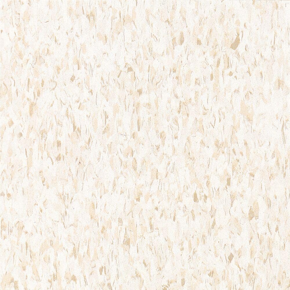 Imperial Texture VCT 12 in. x 12 in. Fortress White Standard Excelon Commercial Vinyl Tile (45 sq. ft. / case)