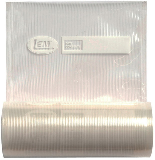 LEM Products MaxVac Vacuum Bag Roll 11inx16ft 2 count Clear