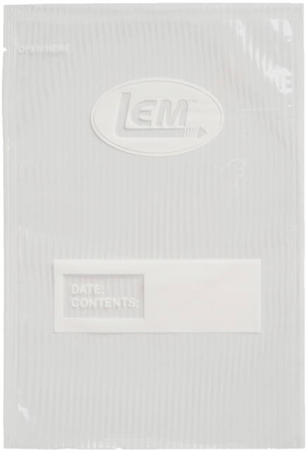 LEM Products Maxvac Pint Vacuum Bags 6x9in 100 Count Clear